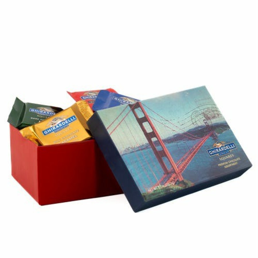 Gifts Ghirardelli Business Gifts | San Francisco Golden Gate Gift Box 18 Squares