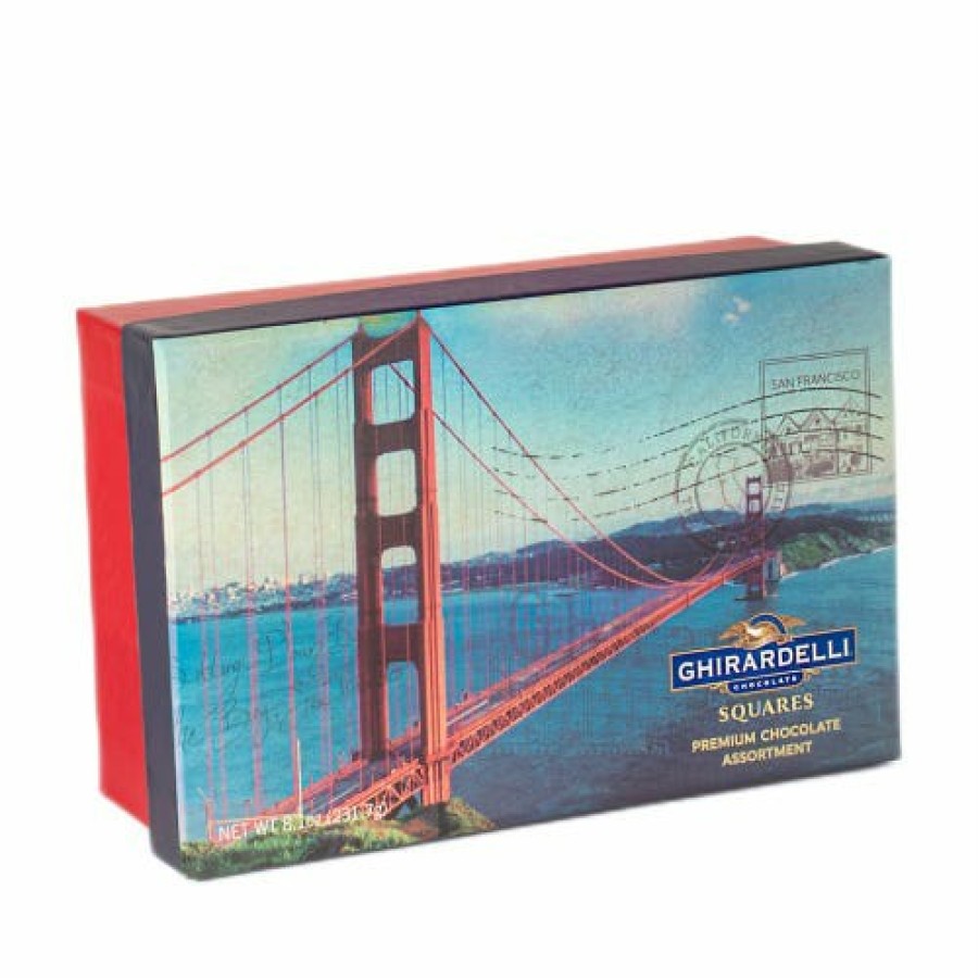 Gifts Ghirardelli Business Gifts | San Francisco Golden Gate Gift Box 18 Squares