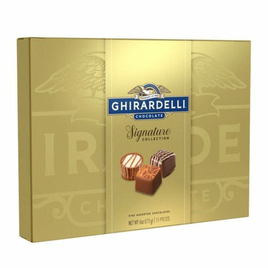 Gifts Ghirardelli Business Gifts | Signature Assorted Chocolate Pralines Large Gift Box (6 Oz)