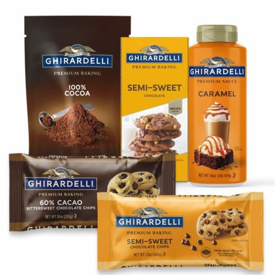 Shop Chocolate Ghirardelli Baking | Ghirardelli Premium All-In-One Baking Kit