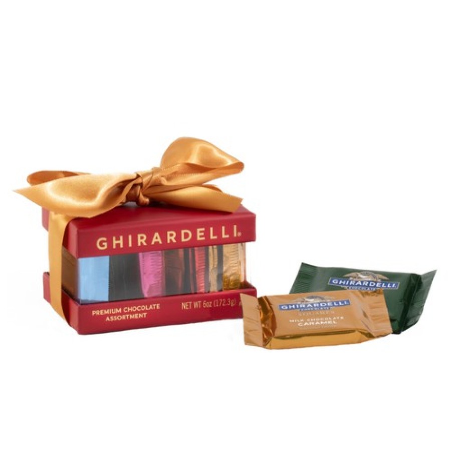 Gifts Ghirardelli Business Gifts | Red Gift Box With Bow (12Pc)