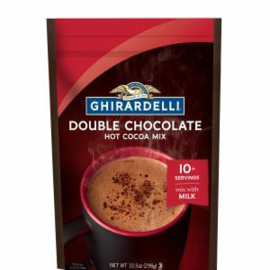 Shop Chocolate Ghirardelli Hot Cocoa | Double Chocolate Premium Hot Cocoa (Case Of 6)