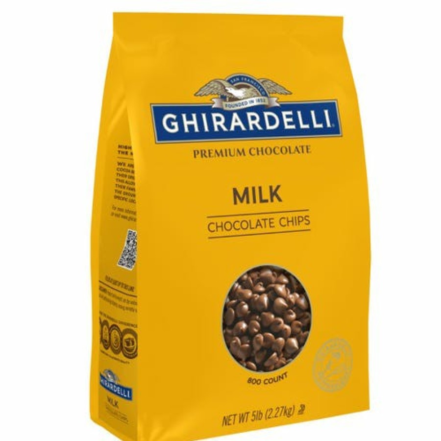 Shop Chocolate Ghirardelli Baking | Milk Chocolate Chips 5Lb Bag