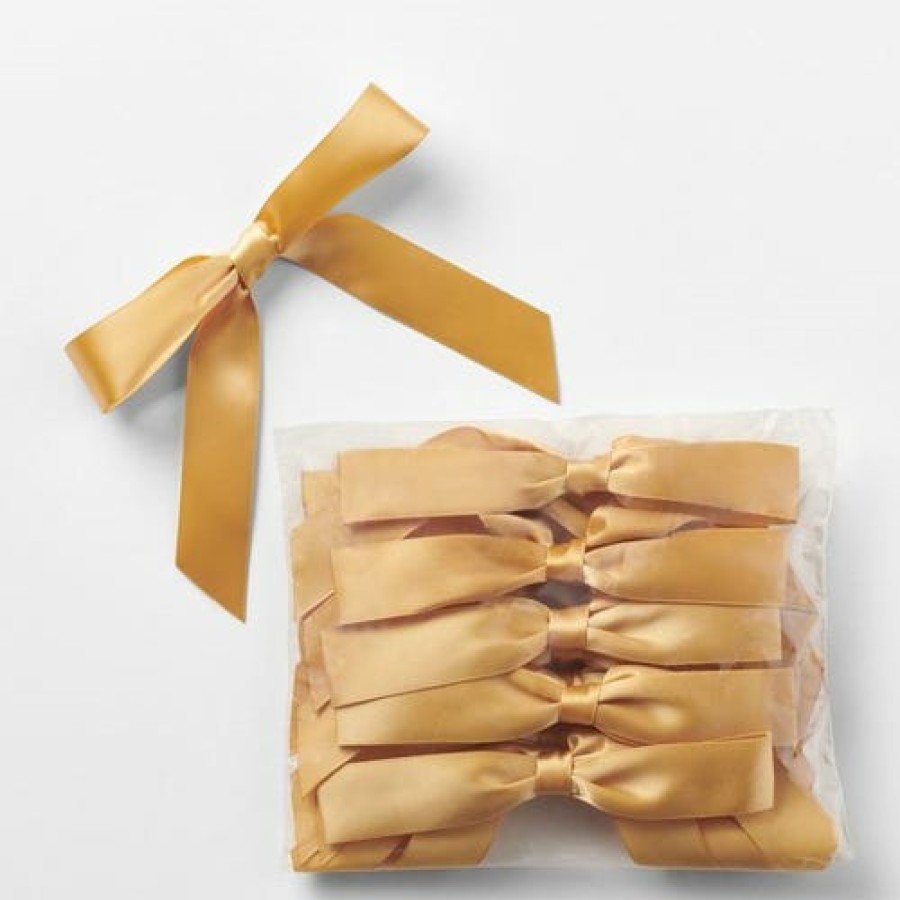 Gifts Ghirardelli Business Gifts | Gold Bows (Pack Of 10 Bows)