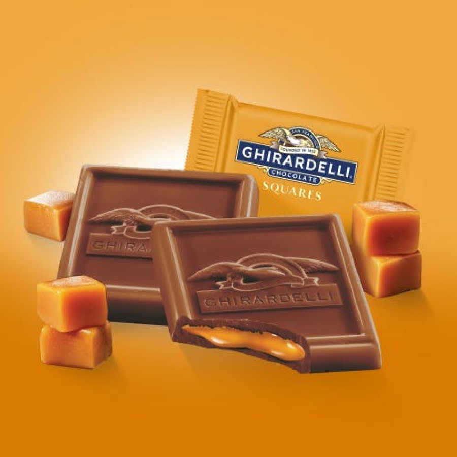 Shop Chocolate Ghirardelli Bulk Chocolate | Milk Chocolate Caramel Squares Case Pack (430 Ct)