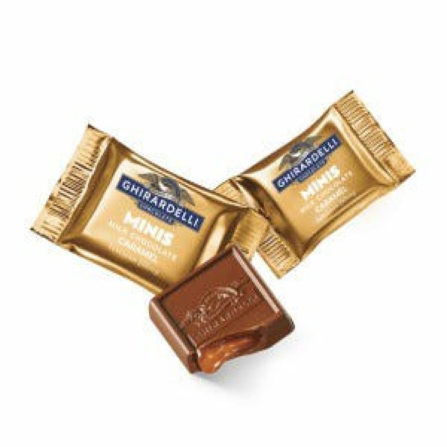 Shop Chocolate Ghirardelli Bulk Chocolate | Milk Chocolate Caramel Minis Bulk Case Pack (900 Ct)