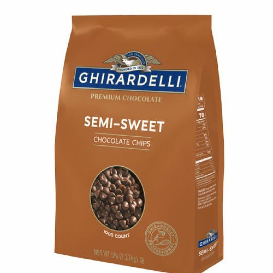 Shop Chocolate Ghirardelli Baking | Semi-Sweet Chocolate Chips 5Lb Bag