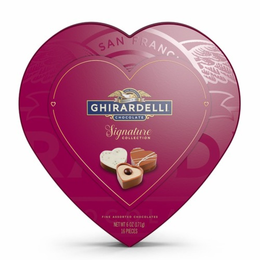 Gifts Ghirardelli Gift Boxes | Valentine'S Signature Sweetheart Praline Chocolate Gift Box