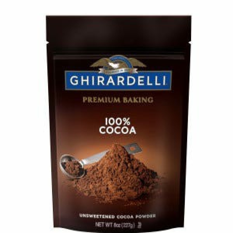 Shop Chocolate Ghirardelli Baking | 100% Unsweetened Ground Cocoa Case Pack (6 Bags / 8 Oz. Ea)