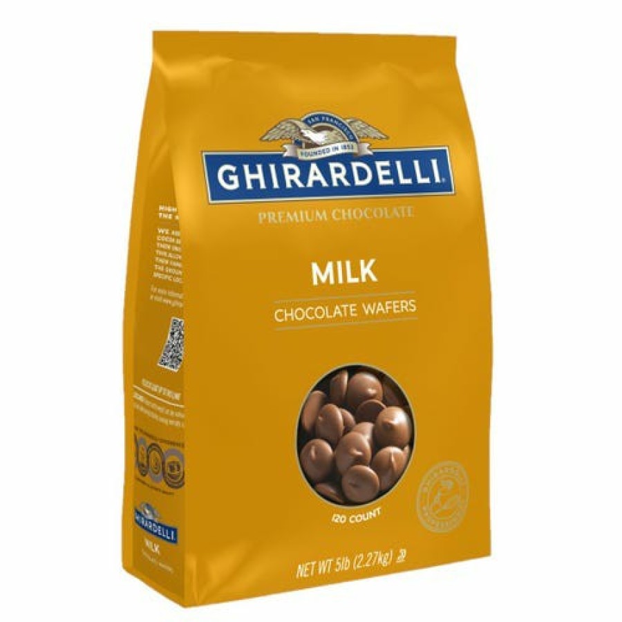 Shop Chocolate Ghirardelli Baking | Milk Chocolate Wafers 5Lb Bag