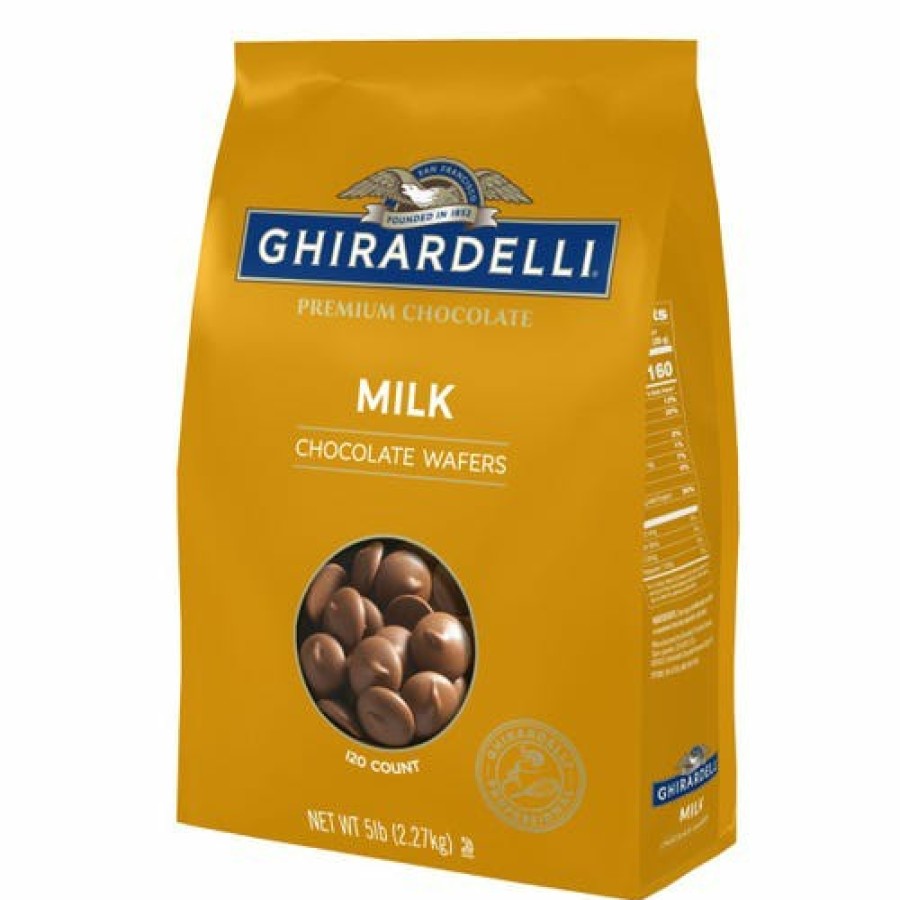 Shop Chocolate Ghirardelli Baking | Milk Chocolate Wafers 5Lb Bag