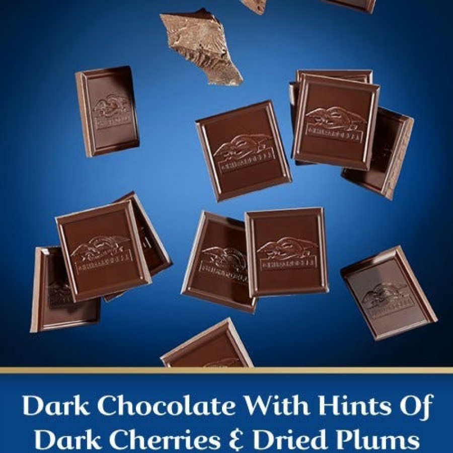 Shop Chocolate Ghirardelli Bulk Chocolate | Intense Dark 86% Cacao Dark Chocolate Squares Case Pack (540 Ct)