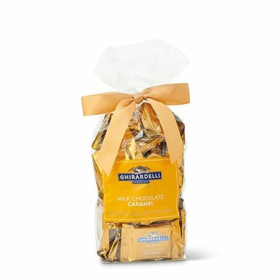 Gifts Ghirardelli Gift Bags | Milk Chocolate Caramel Squares Gift Bag (40 Pc)